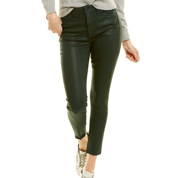 Joe's Jeans Jade Mid Rise Skinny Coated Design - Picture 2 of 11